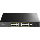 Cudy FS1018PS1 netwerk-switch Fast Ethernet (10/100) Power over Ethernet (PoE) Grijs