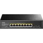 Cudy GS1008PS2 netwerk-switch Unmanaged Gigabit Ethernet (10/100/1000) Power over Ethernet (PoE) Zwart