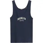 Superdry Top marine / wit
