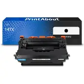 PrintAbout Huismerk HP 147X (W1470X) Toner Zwart Hoge capaciteit
