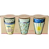 Rice - Medium Melamine Cups 6 Pcs - Funky Prints