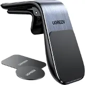 UGREEN Universele Magnetische Autohouder Telefoonhouder voor Ventilatierooster met Magneet Zwart
