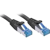 Lindy 3,00 meter Cat.6A S/FTP PIMF kabel, zwart