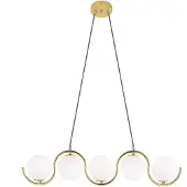 Toolight App1440-5Cp Hanglamp Goud 77X12X16Cm