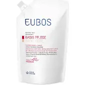 Eubos Vloeibare Was Emulsie (Rood) Navulling 400 ml Vloeibare zeep