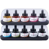 Ecoline Vloeibare waterverf mengset | 10 x 30 ml