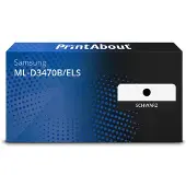 PrintAbout Toner ML-D3470B/ELS (SU672A) Zwart geschikt voor Samsung