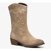 Harper suede dames western laarzen beige maat 40