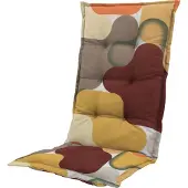 Madison Tuinstoelkussen Grafi Bordo Hoge Rug (123 x 50 cm)