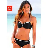 LASCANA Bikini zwart / wit