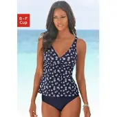 LASCANA Tankini antraciet