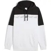 Puma Sweatshirt 'Around The Block' zwart / wit
