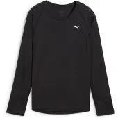 Puma Functioneel shirt 'Velocity' zwart / wit