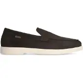 Manfield Bruine suède loafers | Maat 40