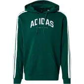 Adidas Sweatshirt 'CODES COLLEGIATE GRAPHIC' donkergroen / wit