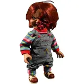 Mezco Figurine - - Praatpizza Gezicht Chucky - 15 pouces - 11 articulatiepunten - Collectible