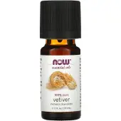 Now , Essentiële Olieën, Vetiver, 1/3 fl oz (10 ml)