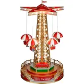 Luville Christmas fairground attraction adapter included h44,5xd24,5 cm