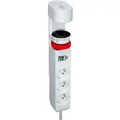 Onlan Multi-Socket Smart Socket Desk Wit
