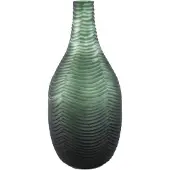Ptmd Vaas Elichi - 18x18x38 cm - Glas - Groen