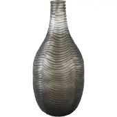 Ptmd Vaas Elichi - 18x18x38 cm - Glas - Bruin