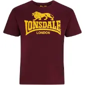Lonsdale Shirt oranje / roestrood