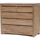 Tower Living Corona - Commode 5 drawers (Naturel, 110x95x50cm)