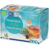 Biolys Thee Ademhaling Tijm - Eucalyptus - Honing Bio 24 St Filterzakje