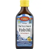 Carlson , Norwegian, The Very Finste Visolie, Natuurlijk Citroen, 1.600 mg, 6,7 fl oz (200 ml)