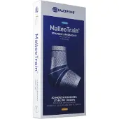 MalleoTrain Bauerfeind Plus Enkelbandage links maat 4 titaan 1 St Verband(en)