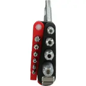 Kstools 151.4820 TX Haakse schroevendraaierset TB 8, TB 10, TB 15, TB 20, TB 25, TB 27, TB 30, TB 40, TB 45, TB 50 10-delig