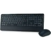 Logilink ID0161 toetsenbord Inclusief muis RF Draadloos QWERTZ Duits Zwart