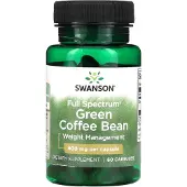 Swanson Health - Volledig Spectrum Groene Koffiebonen, 400 mg - 60 Capsules