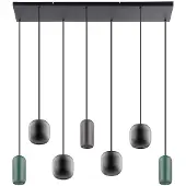 LUCANDE Hanglampe , Narion, dimbare, Meerkleurig, Eetkamer, Metaal, Modern