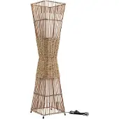 LINDBY Vloerlampe , Jacinto, Hout, Woonkamer, Bamboe, Boho