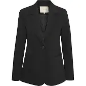 Kaffe rechtvallende blazer Kasakura zwart female | Maat: 36