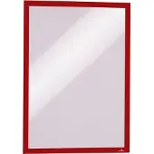 Durable Magneetkader | DIN A3 rood | magneethoudend | 5 stuks in zak - 486803 486803