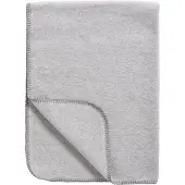 Meyco Baby Uni wiegdeken - geweven - grey melange - 75x100cm - 1.0 TOG