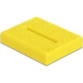 DeLOCK Mini Breadboard met 170 insteekpunten / geel