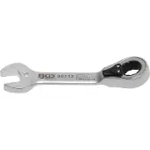 Bgs Ratelringsleutel kort omkeerbaar SW 12 mm