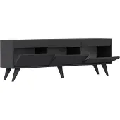 Skye Decor Modern TV-meubel met Pvc poten, Antraciet - 150 cm