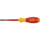 Wiha Tournevis - - slimfix softfinish vde/gs - pozidriv PZ2 x 100mm
