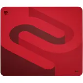 BenQ G-SR-SE ROUGE II Grote Game-muismat Rood 47x49 cm - Vochtbestendige stof - Soepel glijgevoel bij constante controle - Uniform HD-rubberen onderkant - Medium-zacht - Antislip onderkant