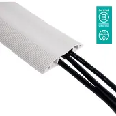 Dataflex Kabelgoot vloer | | 150 x 8.3 x 1.5 cm (6 kabels, Wit)