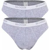 Sloggi Heren Slip Basic | Maat: M | Kleur: Grijs