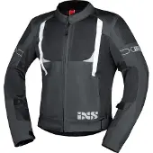 IXS Trigonis-Air Grijs Textiele Motorjas Maat L