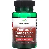 Swanson Health - Pantesin Pantethine 300 mg, 60 capsules