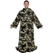 Snuggie - Blanket Fleece - Green Camo