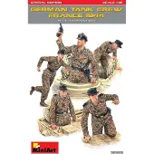 MiniArt - German Tank Crew France 1944. S.e. (Min35252) - modelbouwsets, hobbybouwspeelgoed voor kinderen, modelverf en accessoires