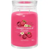Yankee candle - Red Raspberry Large Jar Geurkaars - 90 branduren - twee lonten